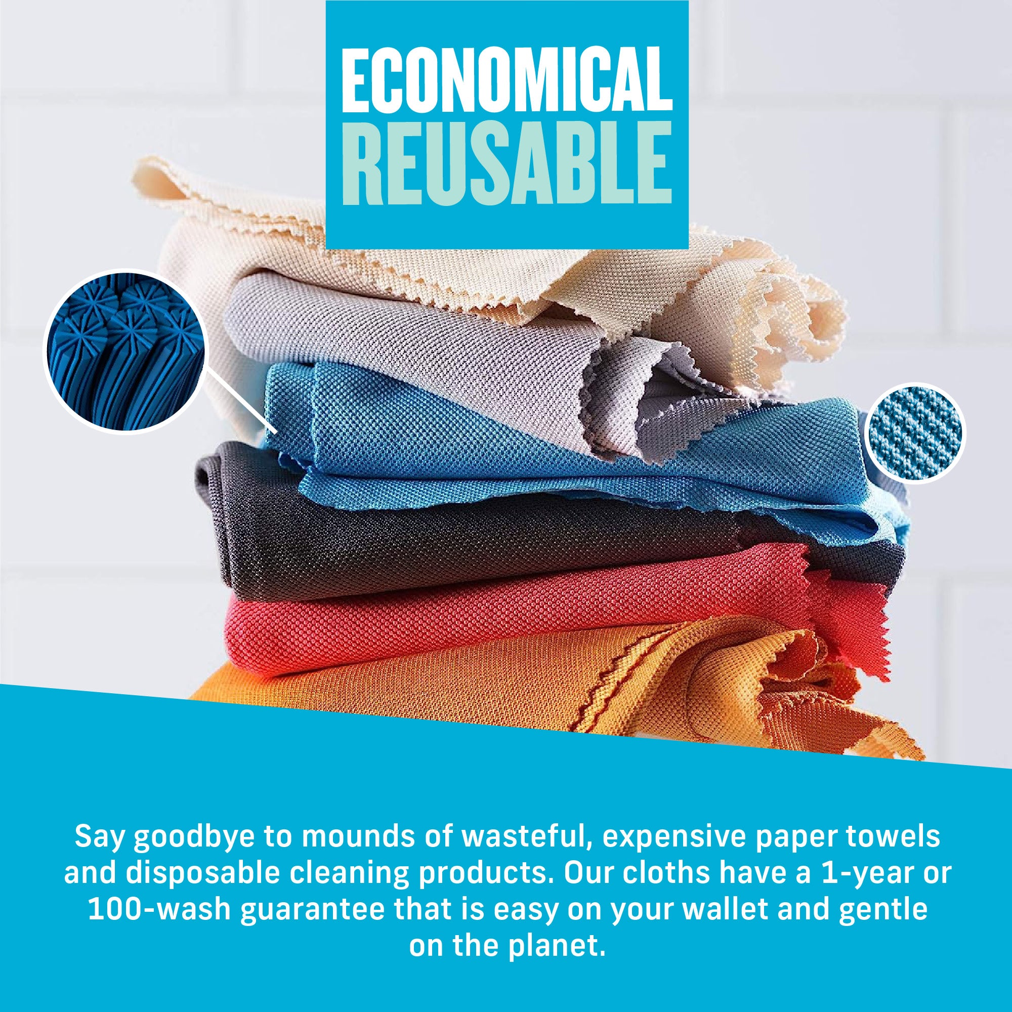 Glass & Polishing Cloth Assorted Multipack