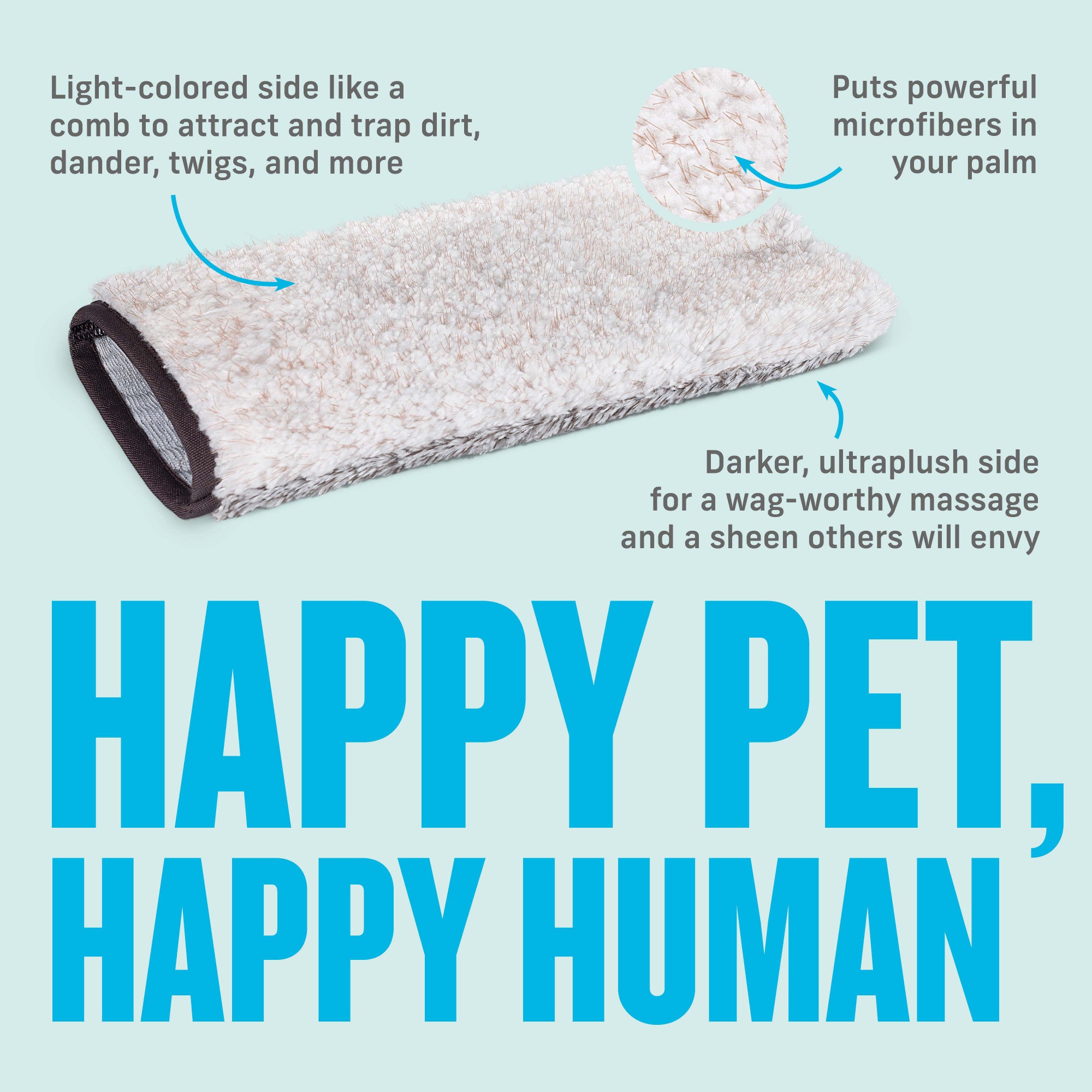 Pet Grooming & Massage Mitt